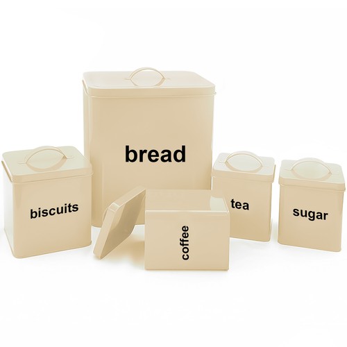 5pc cream metal - cream,
