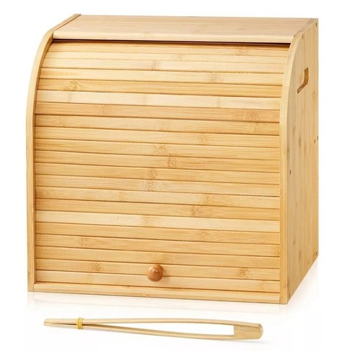 Roll top bread - bread, bin