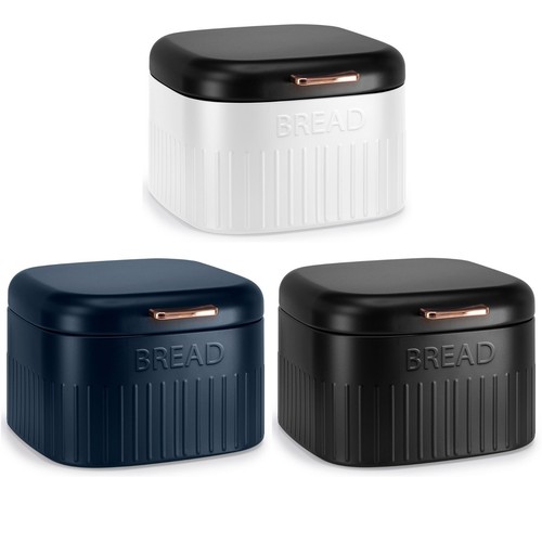 Large metal bread - bread, bin