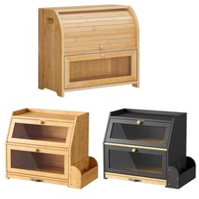 Bread Box Bamboo Bread Box for