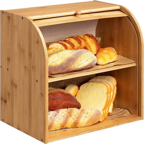 Bread bin tiers - bread, double