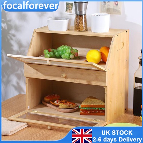 Bamboo bread bin - bread,